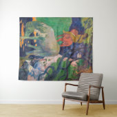 Paul Gauguin - Das Weiße Pferd Wandteppich (Beispiel (Horizontal))