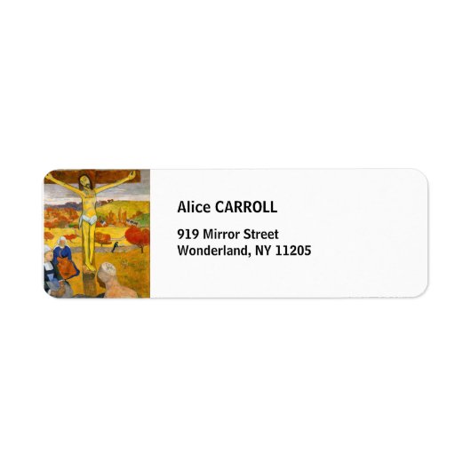 Paul Gauguin - Der gelbe Christus (Vorne)