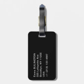 Paul Gauguin - Der gelbe Christus Gepäckanhänger (Rückseite vertikal)