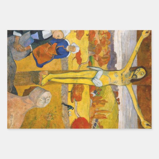 Paul Gauguin - Der gelbe Christus Geschenkpapier Set (Vorderseite 3)
