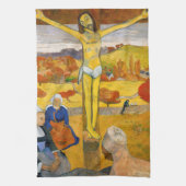 Paul Gauguin - Der gelbe Christus Geschirrtuch (Vertikal)