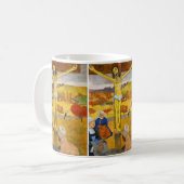 Paul Gauguin - Der gelbe Christus Kaffeetasse (Vorderseite Links)