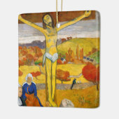 Paul Gauguin - Der gelbe Christus Keramikornament (Links)