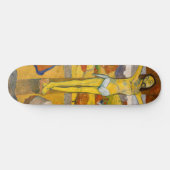 Paul Gauguin - Der gelbe Christus Skateboard (Horizontal)