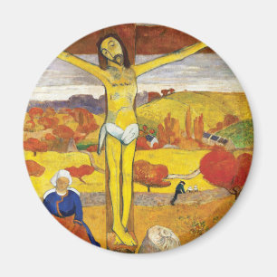 Paul Gauguin Der gelbe Christus Vintage Fine Art Magnet