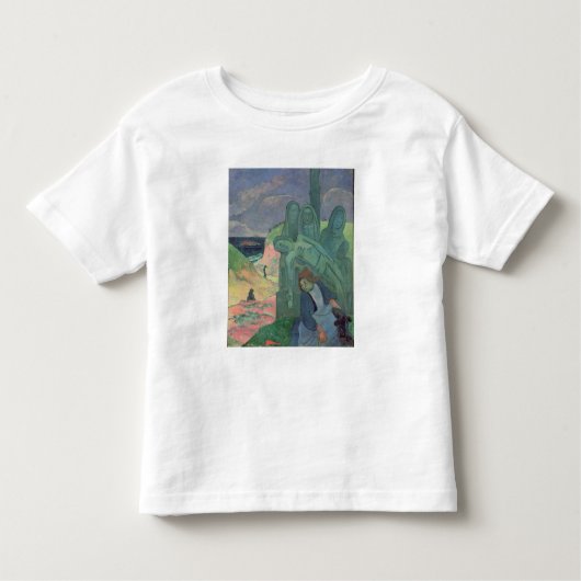 Paul Gauguin | der grüne Christus 1889 Kleinkind T-shirt (Vorderseite)