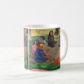 Paul Gauguin - Der Konversation / Parau Kaffeetasse (VorderseiteRechts)