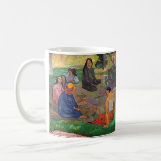 Paul Gauguin - Der Konversation / Parau Kaffeetasse (Links)