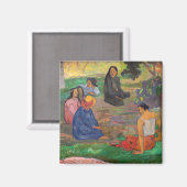 Paul Gauguin - Der Konversation / Parau Magnet (Vorderseite/Rückseite)