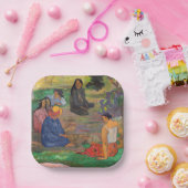 Paul Gauguin - Der Konversation / Parau Pappteller (Party)