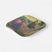 Paul Gauguin - Der Konversation / Parau Pappteller (Gewinkelt)