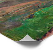 Paul Gauguin - Der Konversation / Parau Poster (Ecke)