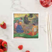 Paul Gauguin - Der Konversation / Parau Serviette (Beispiel)