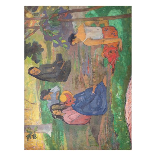 Paul Gauguin - Der Konversation / Parau Tischdecke (Vorderseite)