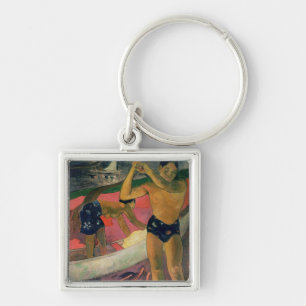 Paul Gauguin der Mann mit einer Axt, 1891 Schlüsselanhänger