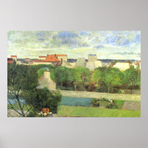 Paul Gauguin Der Marktgarten von Vaugirard Poster