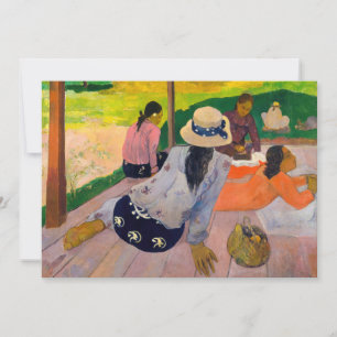 Paul Gauguin - Der Mittagsschlaf Einladung