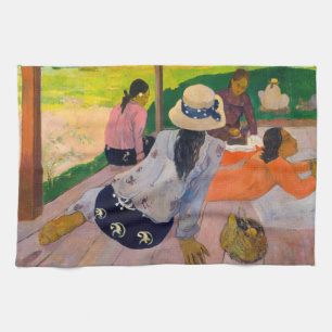 Paul Gauguin - Der Mittagsschlaf Geschirrtuch