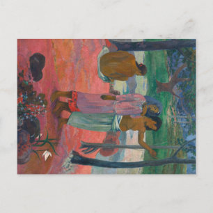 Paul Gauguin Der Ruf (1902) Post‑Impressionismus Postkarte