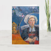 Paul Gauguin - Der schöne Engel, Pont-aven Karte (Vorderseite)