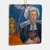 Paul Gauguin - Der schöne Engel, Pont-aven Keramikornament (Rechts)