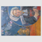 Paul Gauguin - Der schöne Engel, Pont-aven Seidenpapier (Vorderseite)