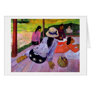 Paul Gauguin der Siesta, 1891-2 (Öl auf