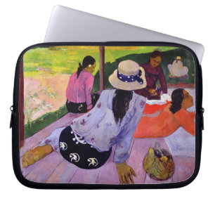 Paul Gauguin der Siesta, 1891-2 (Öl auf Laptopschutzhülle