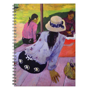 Paul Gauguin der Siesta, 1891-2 (Öl auf Notizblock