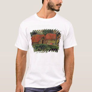 Paul Gauguin die drei Hütten, Tahiti, 1891-92 T-Shirt
