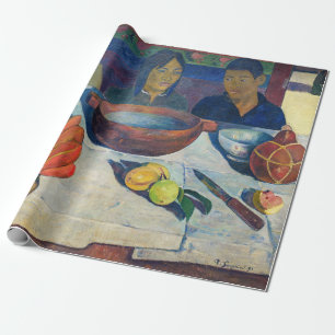 Paul Gauguin - Die Mahlzeit / Bananen Geschenkpapier