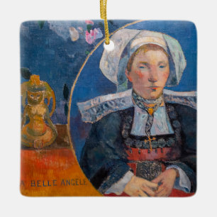 Paul Gauguin - Die schöne Engel, Pont-aven Keramikornament