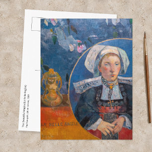 Paul Gauguin - Die schöne Engel, Pont-Aven Postkarte