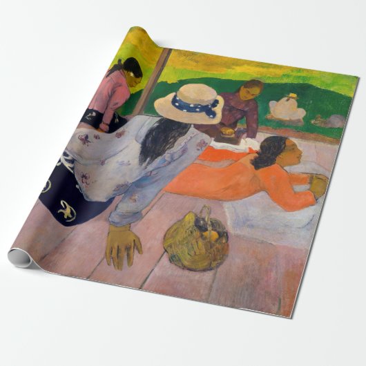 Paul Gauguin - Die Siesta Geschenkpapier (Ungerollt)
