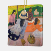 Paul Gauguin - Die Siesta Keramikornament (Links)
