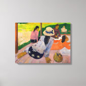 Paul Gauguin - Die Siesta Leinwanddruck (Vorderseite)