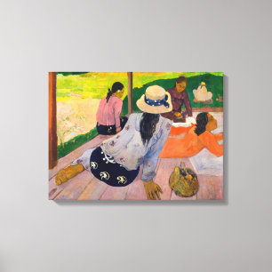 Paul Gauguin - Die Siesta Leinwanddruck