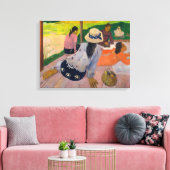 Paul Gauguin | Die Siesta Leinwanddruck (Insitu (Wohnzimmer))