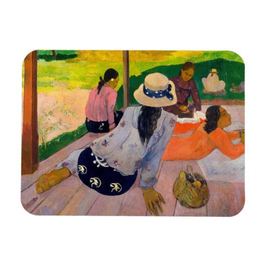 Paul Gauguin - Die Siesta Magnet (Horizontal)