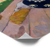 Paul Gauguin | Die Siesta Poster (Ecke)