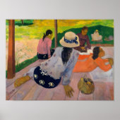 Paul Gauguin | Die Siesta Poster (Vorne)