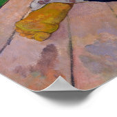 Paul Gauguin - Die Siesta Poster (Ecke)