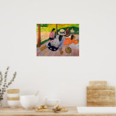 Paul Gauguin - Die Siesta Poster (Küche)