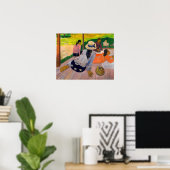 Paul Gauguin - Die Siesta Poster (Heimbüro)