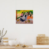 Paul Gauguin - Die Siesta Poster (Küche)