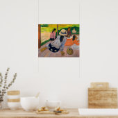 Paul Gauguin - Die Siesta Poster (Küche)