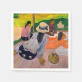 Paul Gauguin - Die Siesta Serviette (Vorderseite)