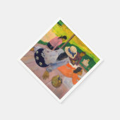 Paul Gauguin - Die Siesta Serviette (Ecke)