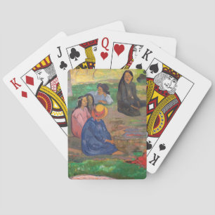 Paul Gauguin - Die Unterhaltung / Les Parau Parau Spielkarten