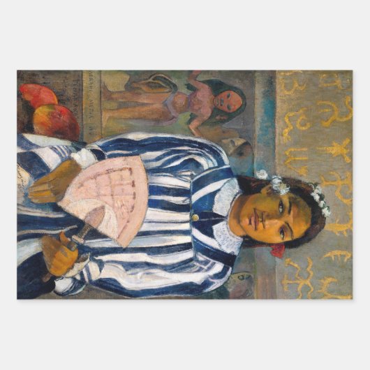 Paul Gauguin - Die Vorfahren von Tehamana Geschenkpapier Set (Vorderseite 2)